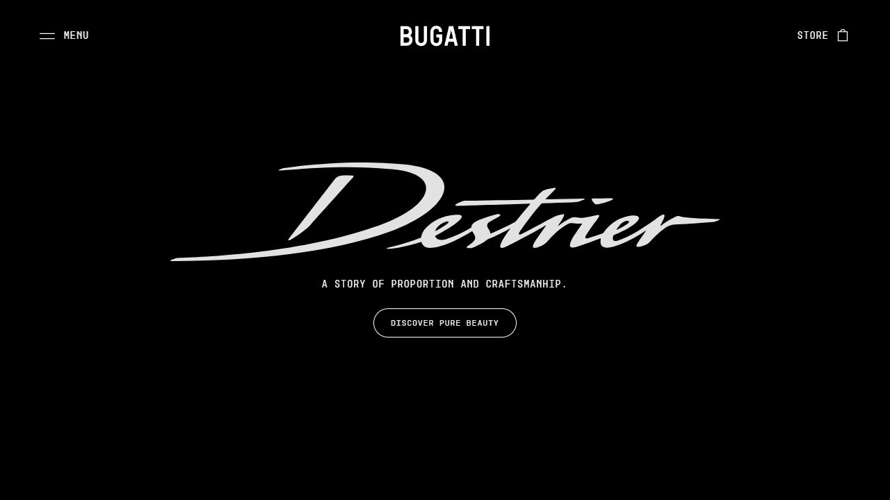 www.bugatti.com 截图
